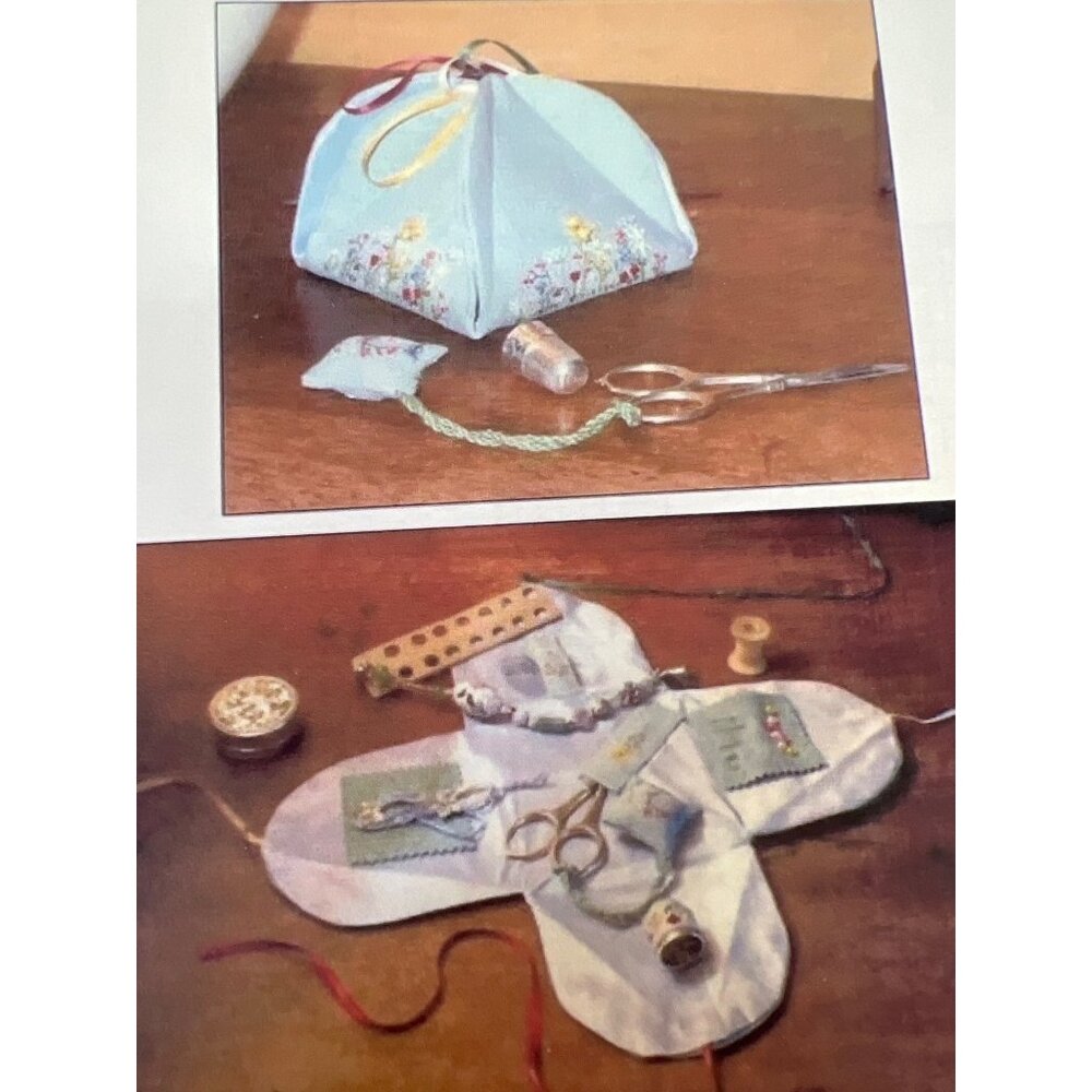 Gan Eden Sewing Kit Cross-Stitch Pattern By Lily Witch With Floral Designs